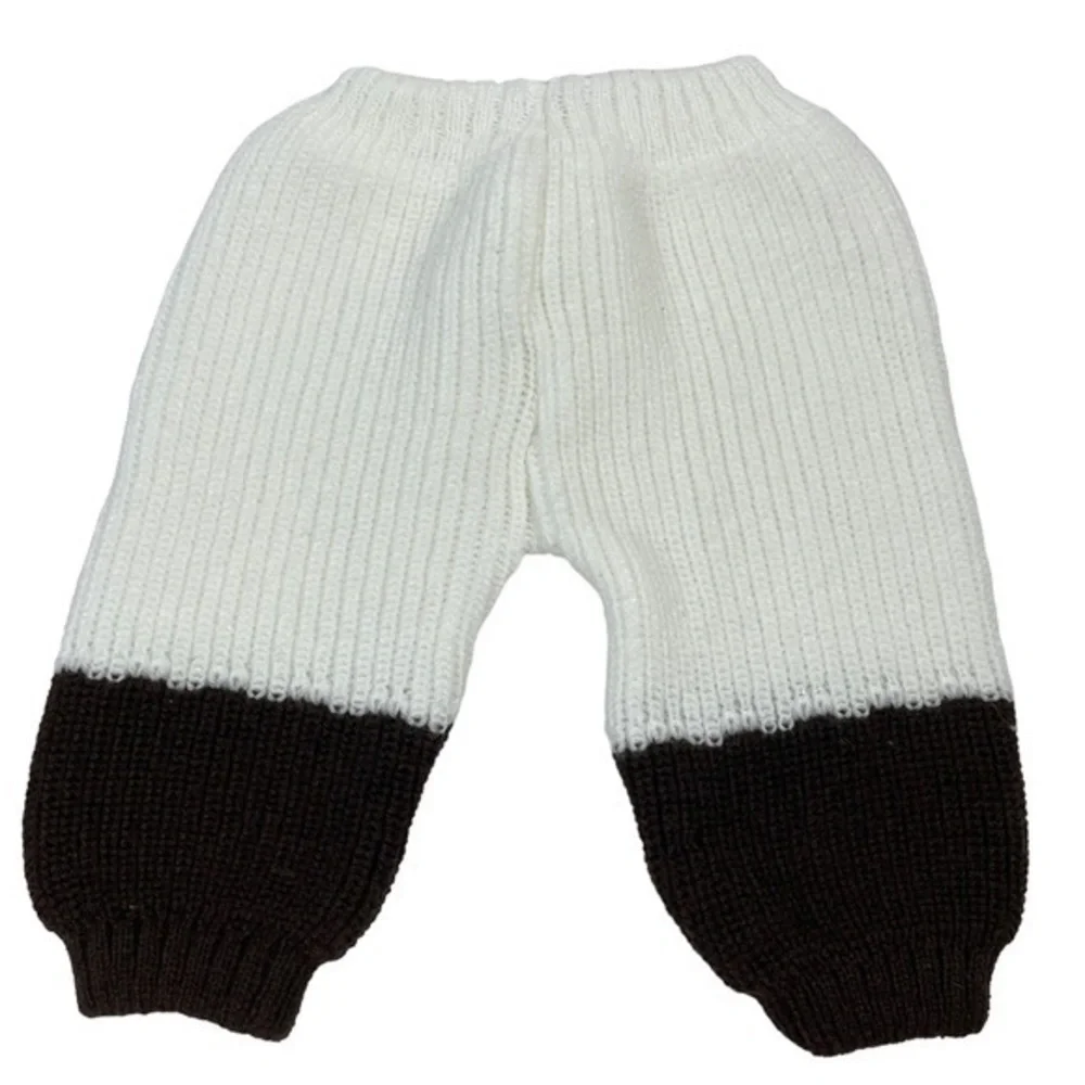 Knit Jogger Set 2pcs 🐄 | Unisex Baby 3-6month | White Brown
